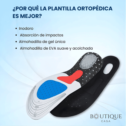 Plantillas Ortopédicas | ComfortStep™