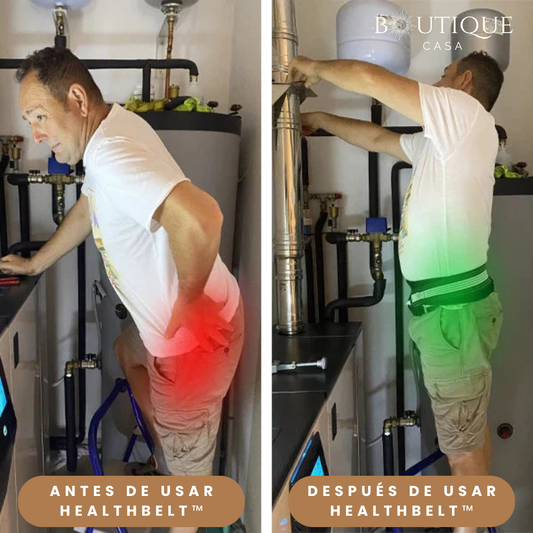 Cinturón para Alivio Lumbar | HealthBelt™