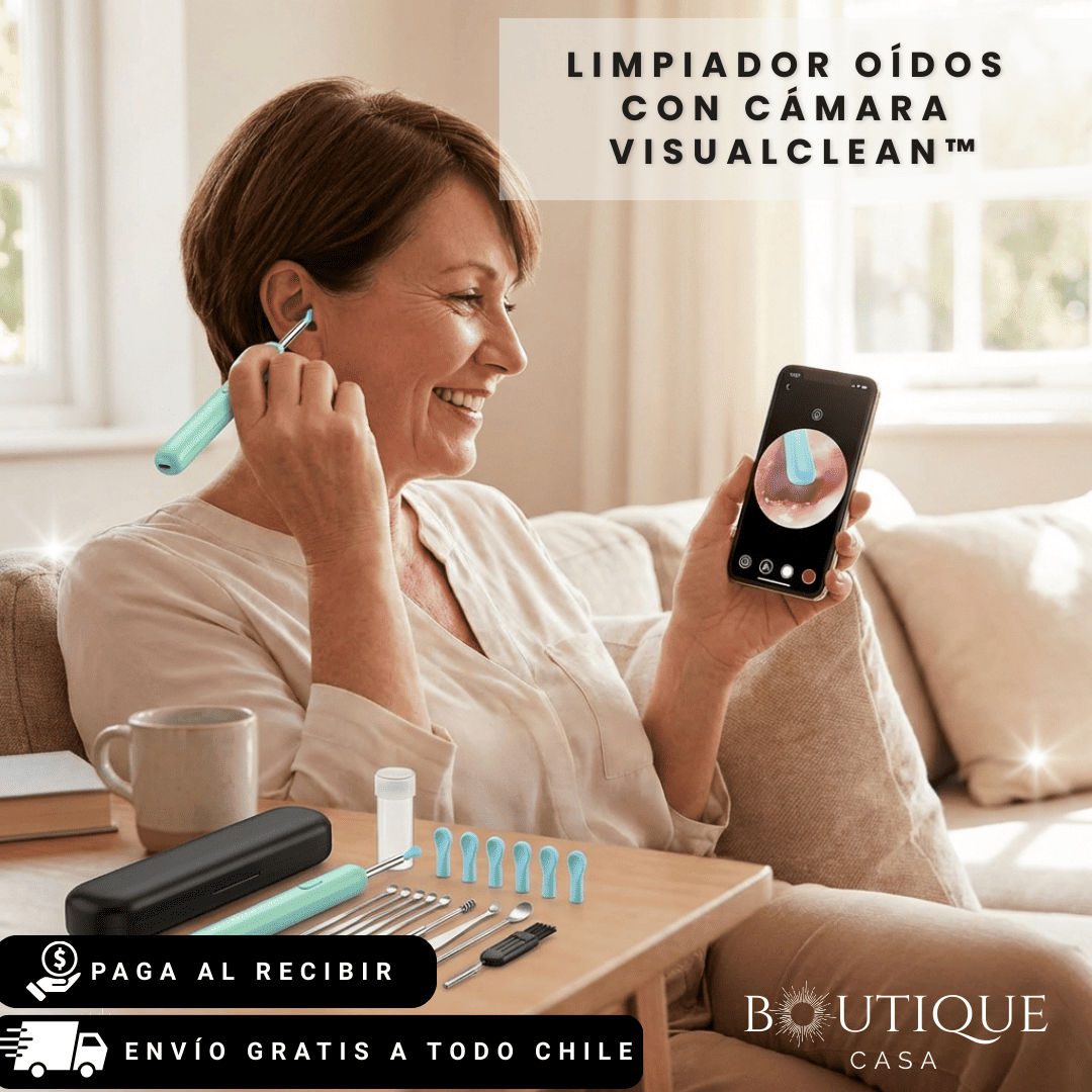 Limpiador Oídos con Cámara | VisualClean™