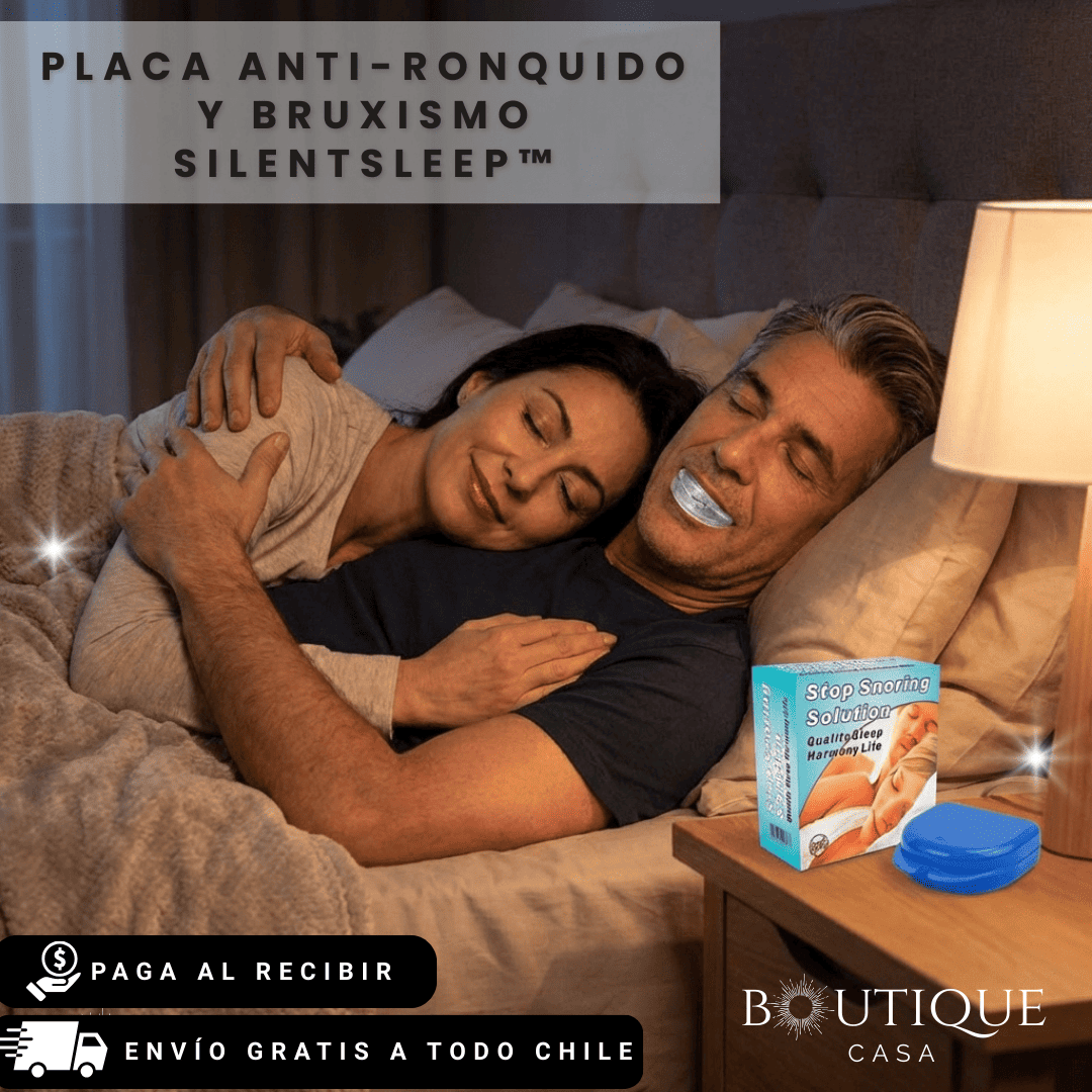 Placa Anti-Ronquido y Bruxismo | SilentSleep™