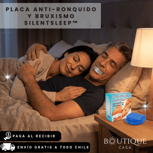 Placa Anti-Ronquido y Bruxismo | SilentSleep™