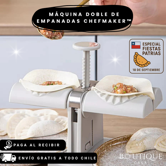 Máquina Doble de Empanadas | ChefMaker™