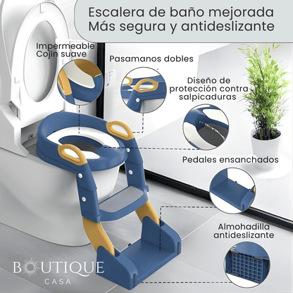 Entrenador de Baño 2 en 1 | BabyStep™