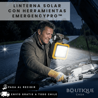Linterna Solar con Herramientas | EmergencyPro™
