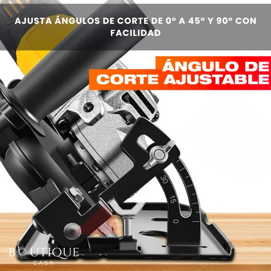 Adaptador Sierra Circular Para Esmeril | PrecisionCut™