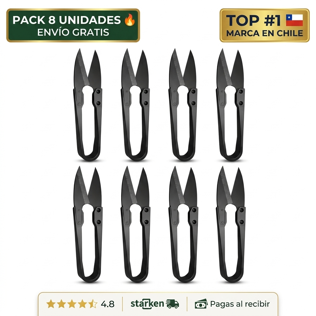 Mini Tijeras de Costura Forma Aguja – Filo Preciso y Decorativo