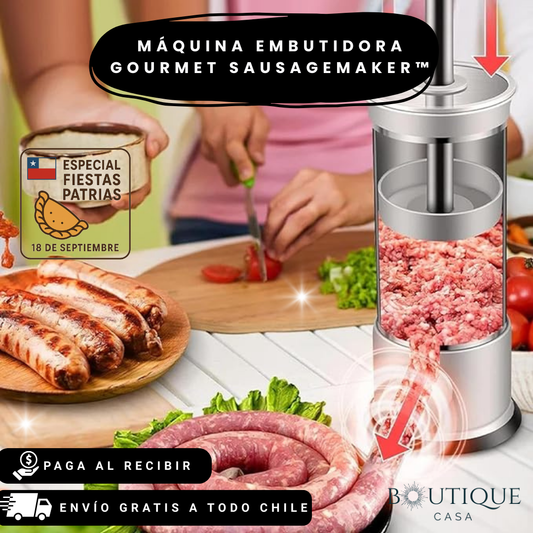 Máquina embutidora Gourmet | SausageMaker™