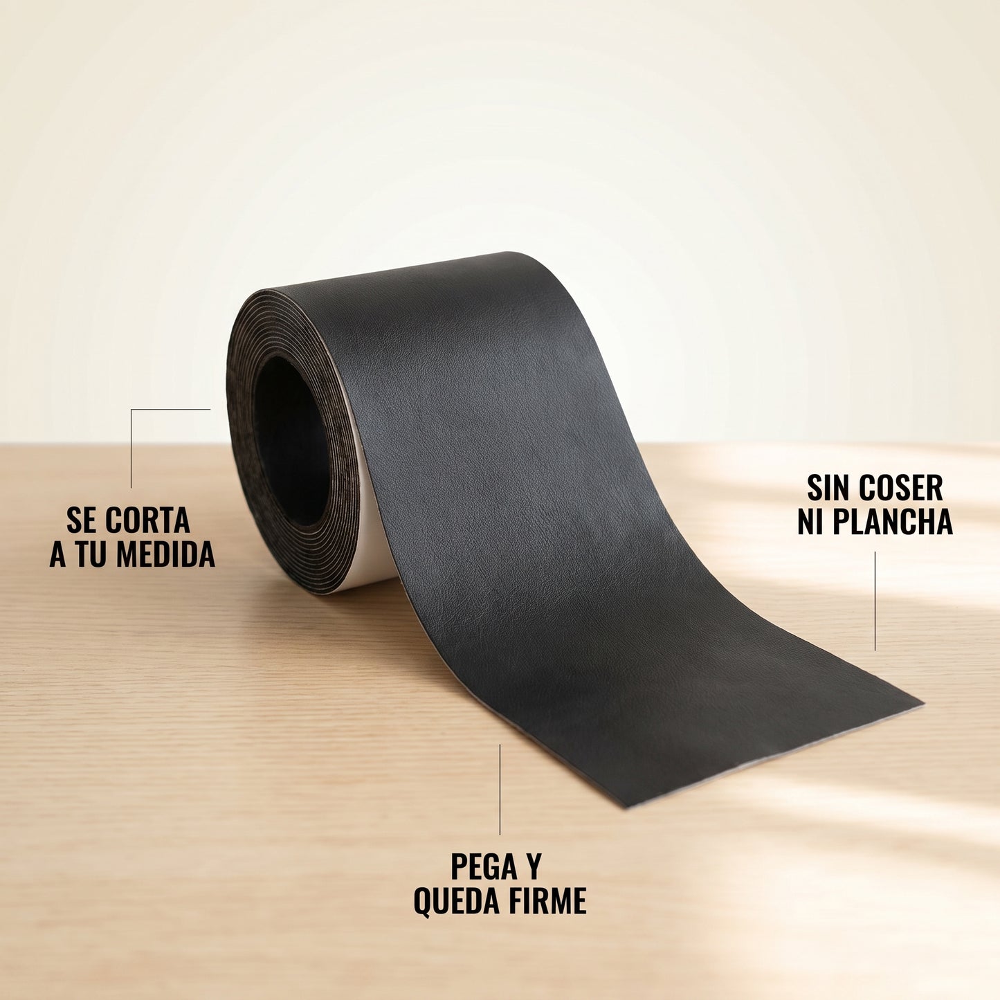 Parche adhesivo de cuero – repara tu sillón sin coser