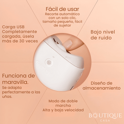 Cortauñas Eléctrico | SecureCut™
