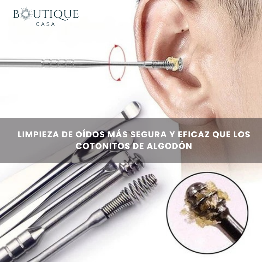 Kit Profesional X6 Limpia Oídos | EarCare Pro™