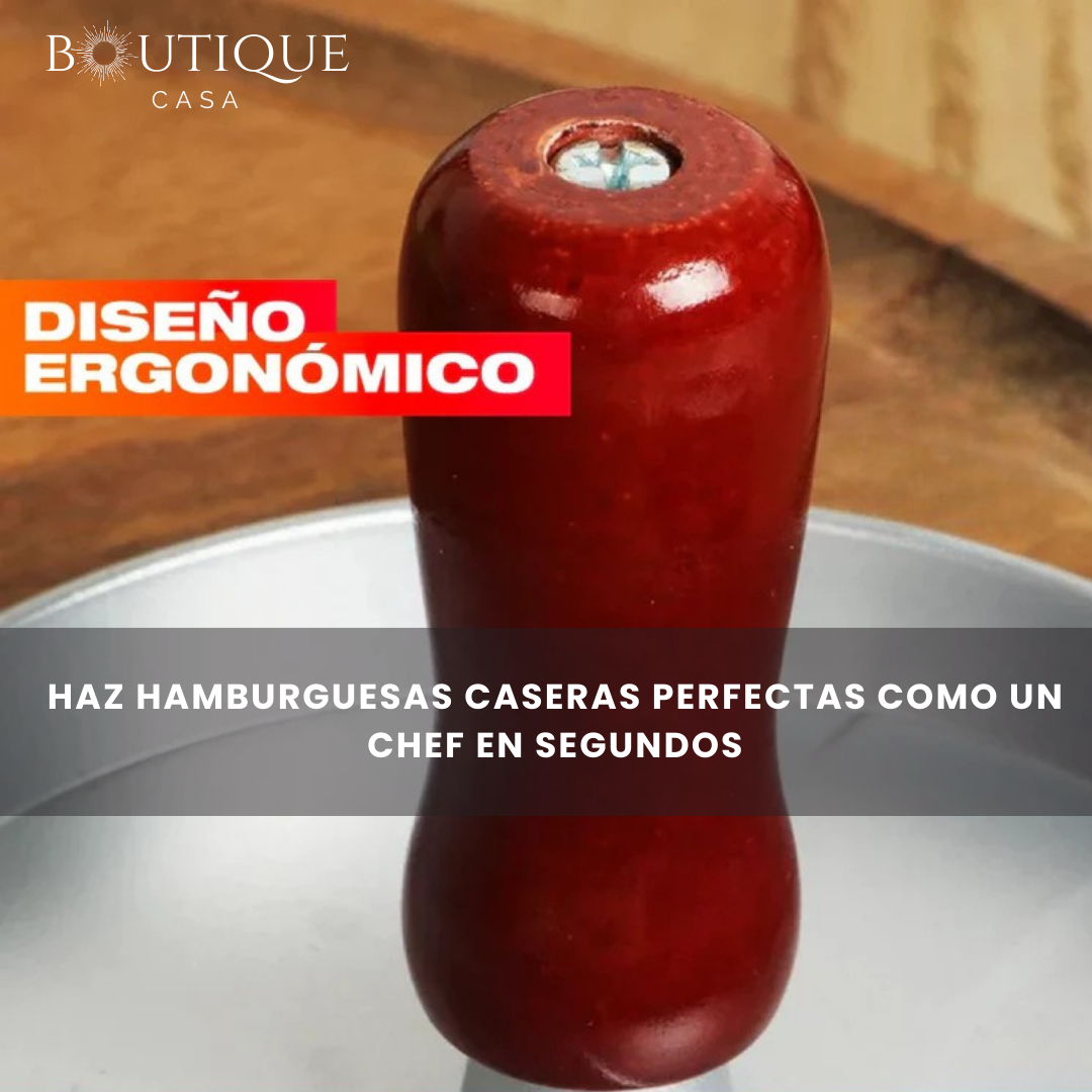 Molde Premium para Hamburguesas | ChefBurger™