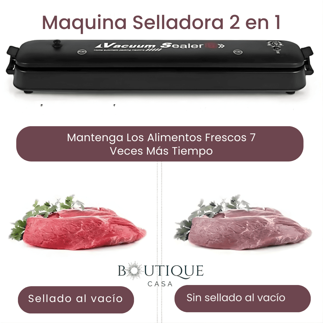 Selladora al Vacío | SafeFood™