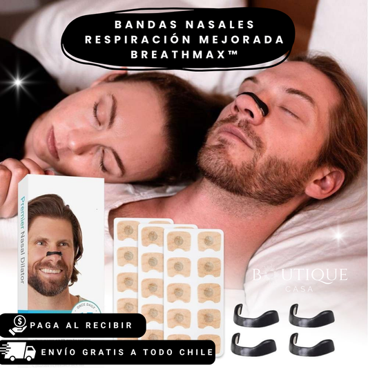 Bandas Nasales Respiración Mejorada | BreathMax™