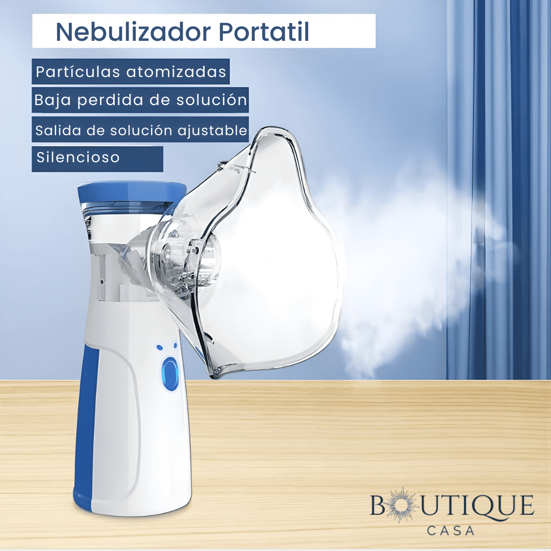 Nebulizador Portátil Silencioso | AirFlow™