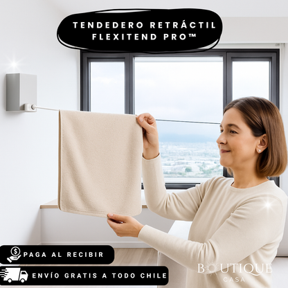 Tendedero Retráctil | Flexitend Pro™