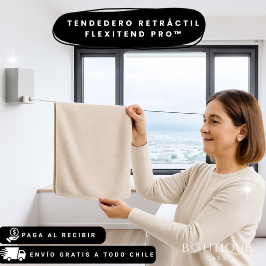 Tendedero Retráctil | Flexitend Pro™