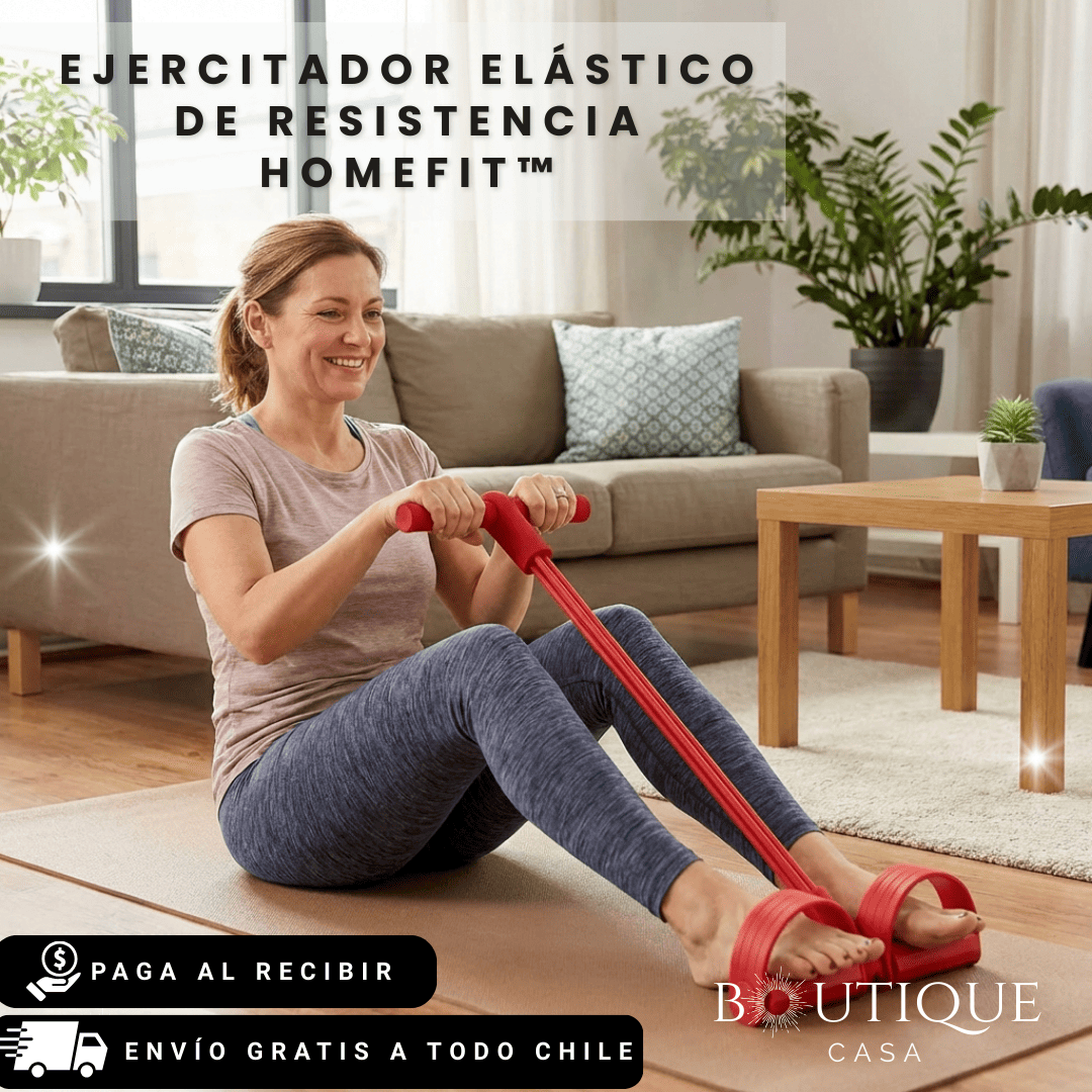Ejercitador Elástico de Resistencia | HomeFit™