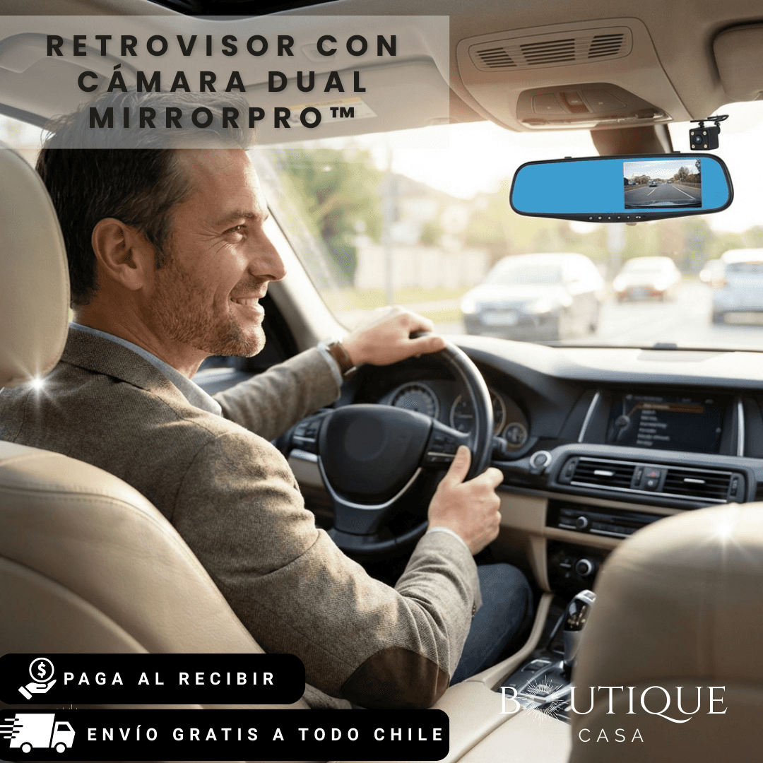 Retrovisor con Cámara Dual | MirrorPro™