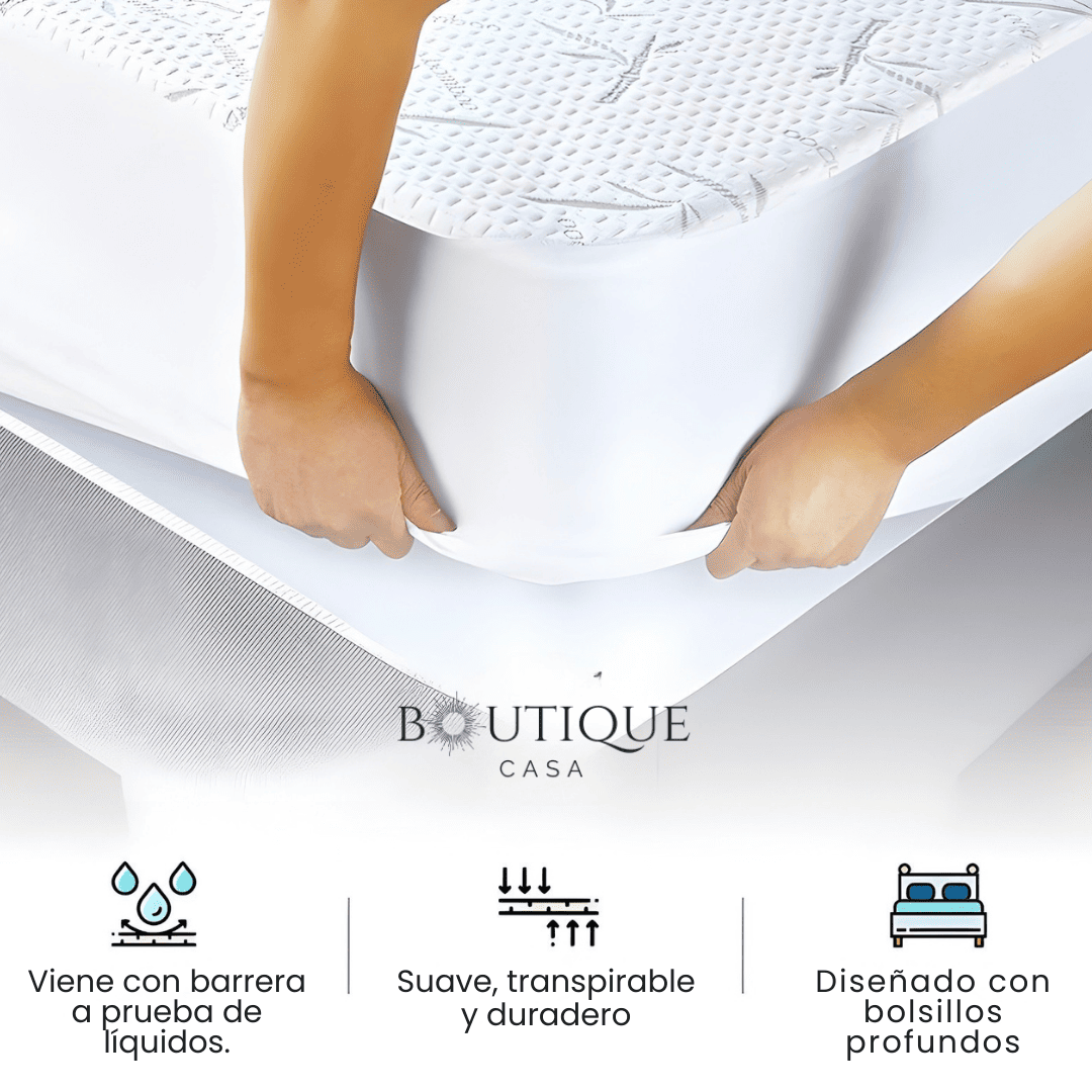 Protector Impermeable Colchón 2 plazas | SafeBed™