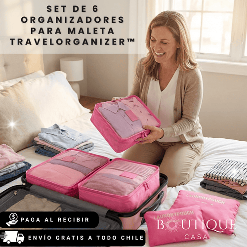 Set De 6 Organizadores Para Maleta | TravelOrganizer™