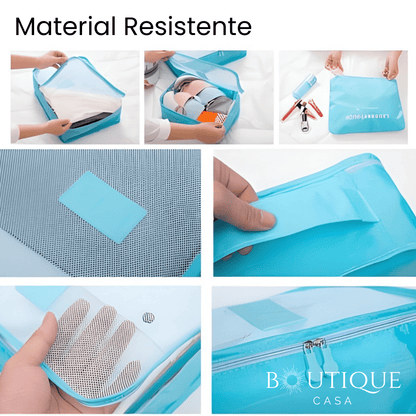 Set De 6 Organizadores Para Maleta | TravelOrganizer™