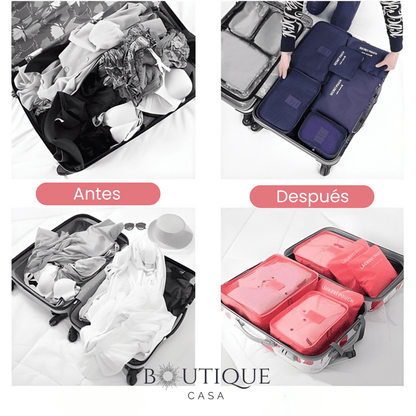 Set De 6 Organizadores Para Maleta | TravelOrganizer™