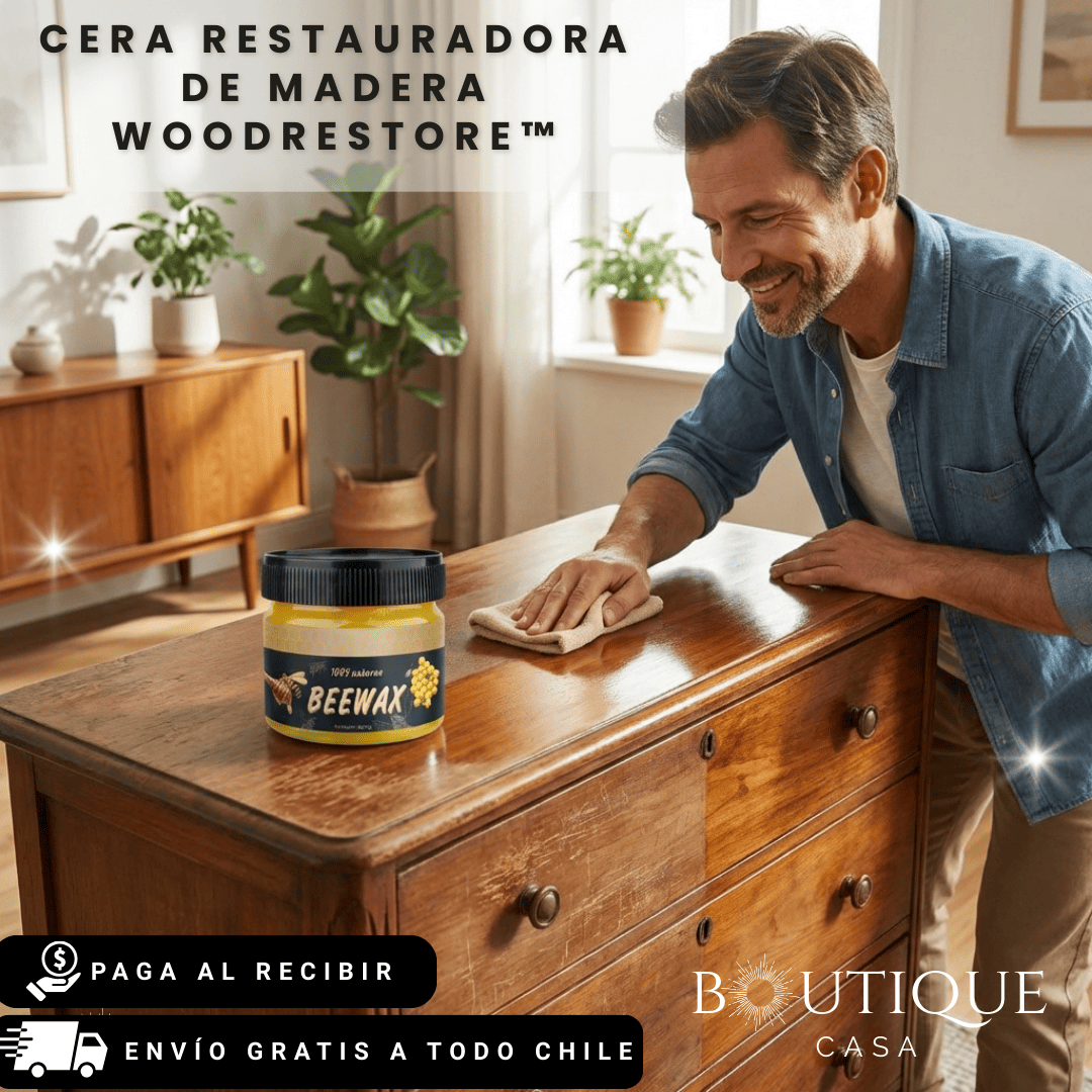 Cera Restauradora de Madera | WoodRestore™