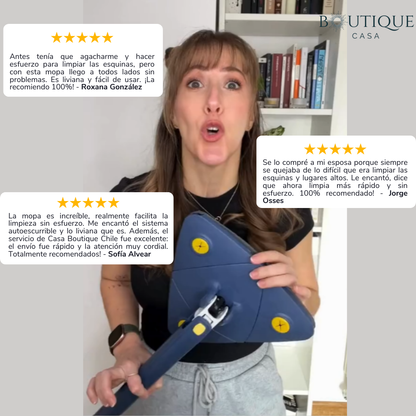 Trapeador Maravilla Triangular 360º 🌟🧼