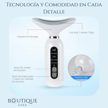 Masajeador Facial y de Cuello