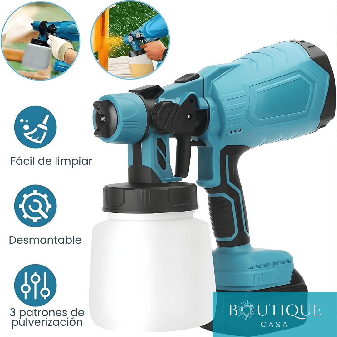 Pulverizador de Pintura con Compresor | PaintMaster™
