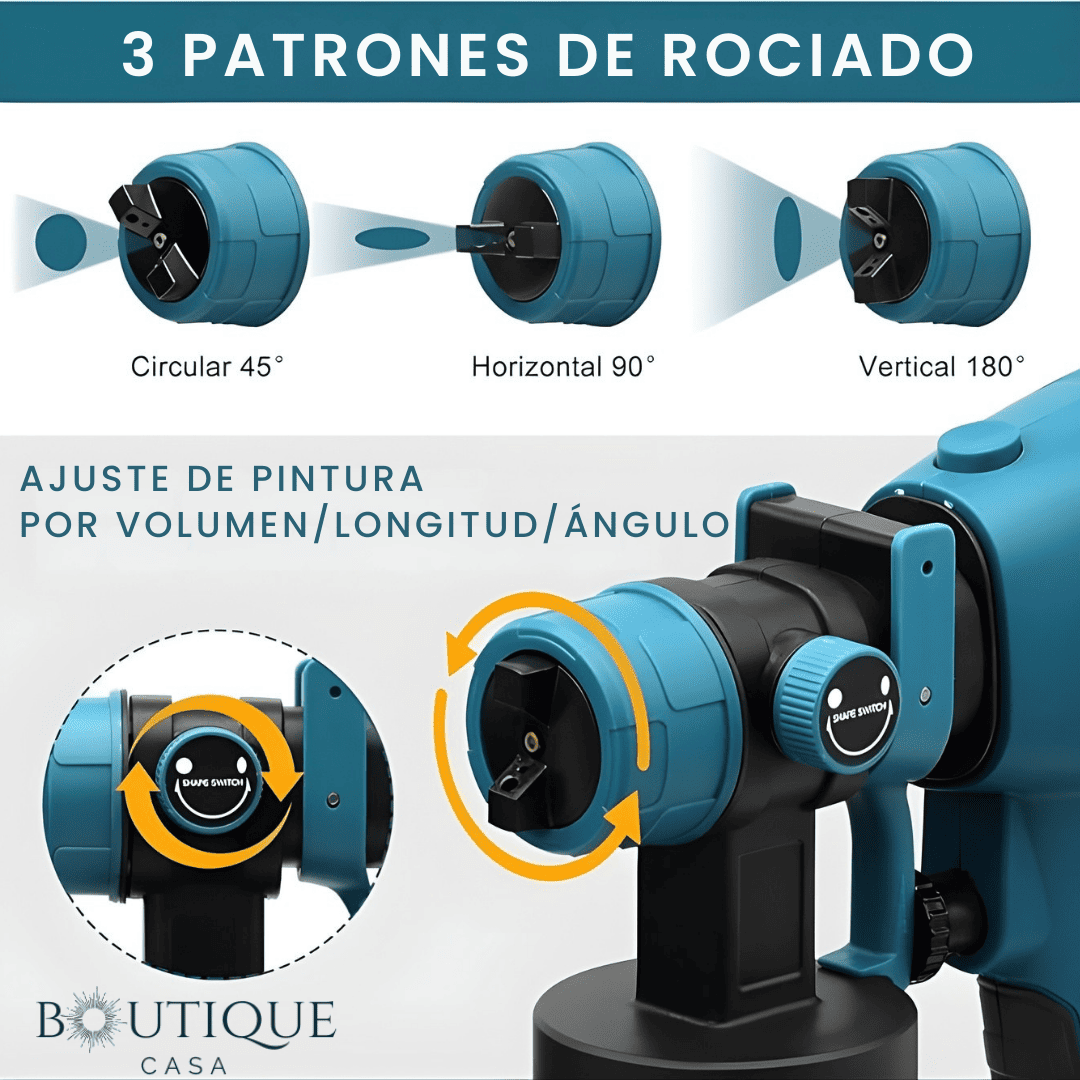 Pulverizador de Pintura con Compresor | PaintMaster™