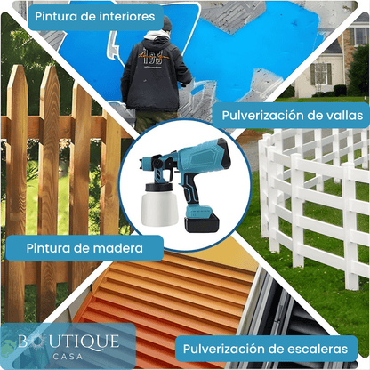 Pulverizador de Pintura con Compresor | PaintMaster™