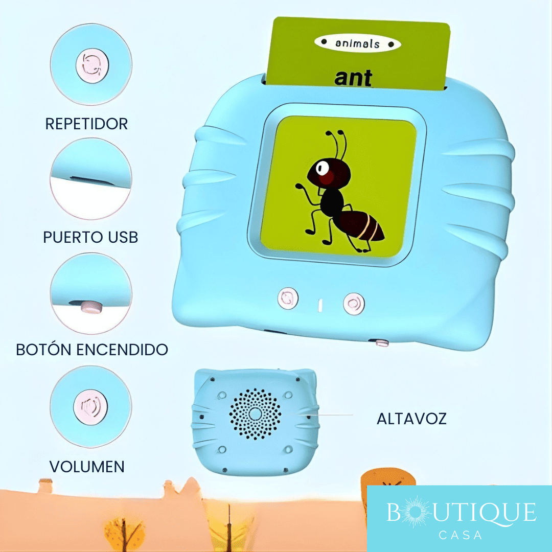 Juego Lector Tarjetas Bilingües | FlashKids™