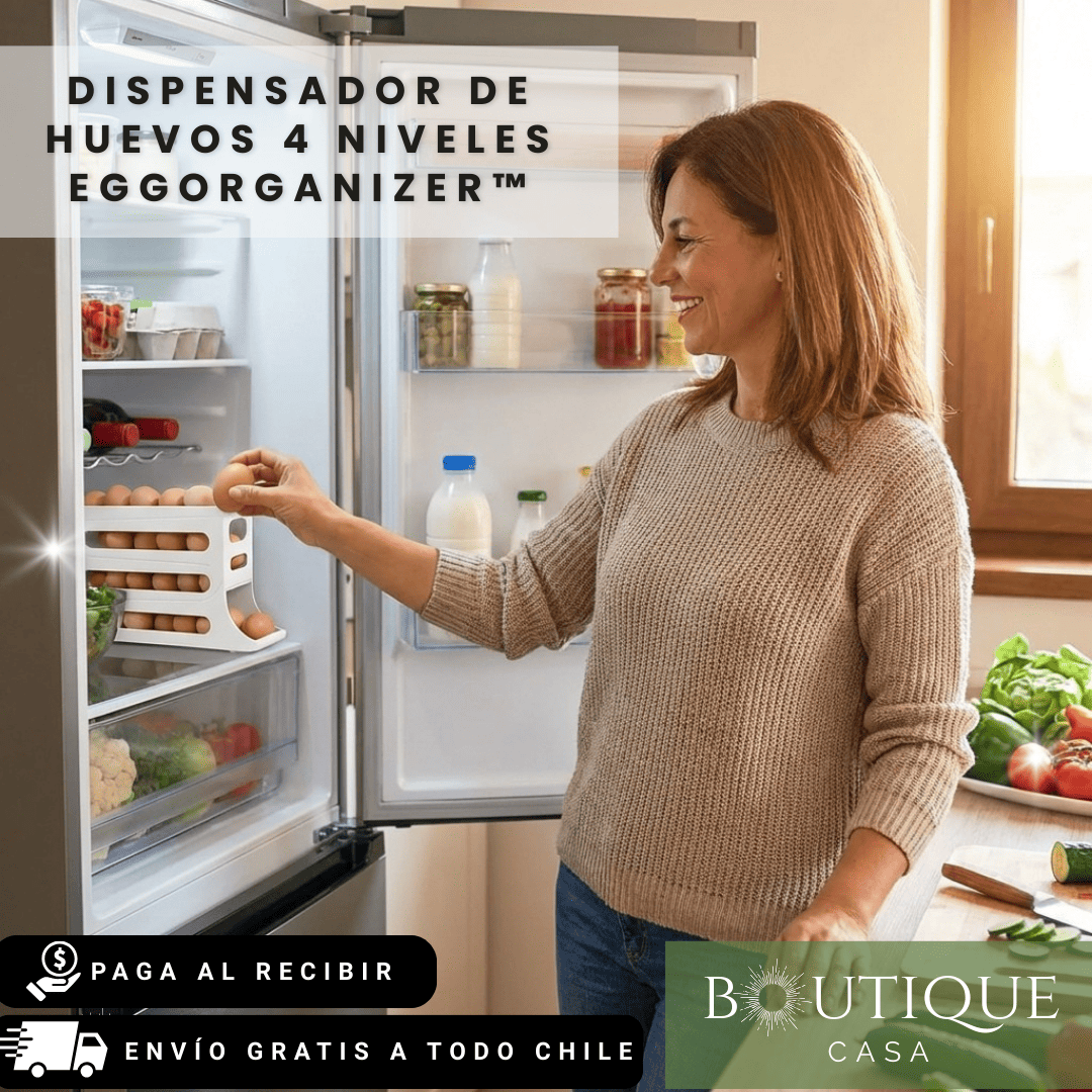 Dispensador de Huevos 4 Niveles | EggOrganizer™