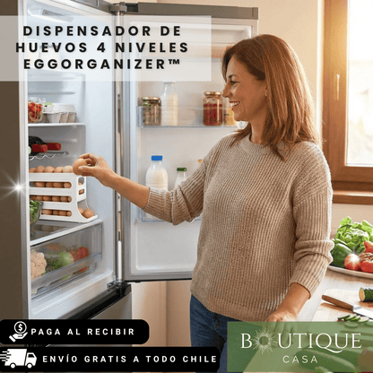 Dispensador de Huevos 4 Niveles | EggOrganizer™