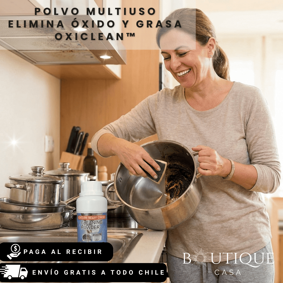 Polvo Multiuso Elimina Óxido y Grasa | OxiClean™