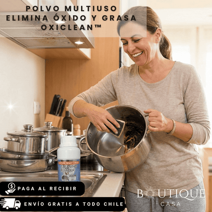 Polvo Multiuso Elimina Óxido y Grasa | OxiClean™