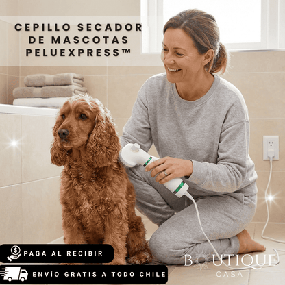 Cepillo Secador de Mascotas | PeluExpress™