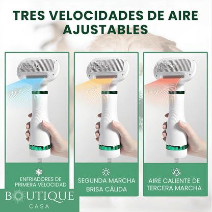 Cepillo Secador de Mascotas | PeluExpress™