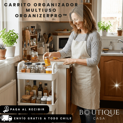 Carrito Organizador Multiuso | OrganizerPro™