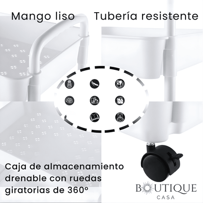 Carrito Organizador Multiuso | OrganizerPro™