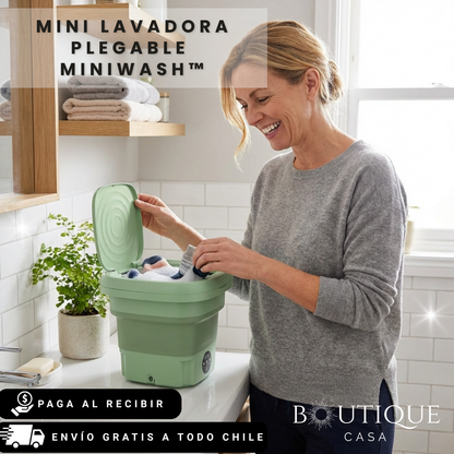 Mini Lavadora Plegable | MiniWash™