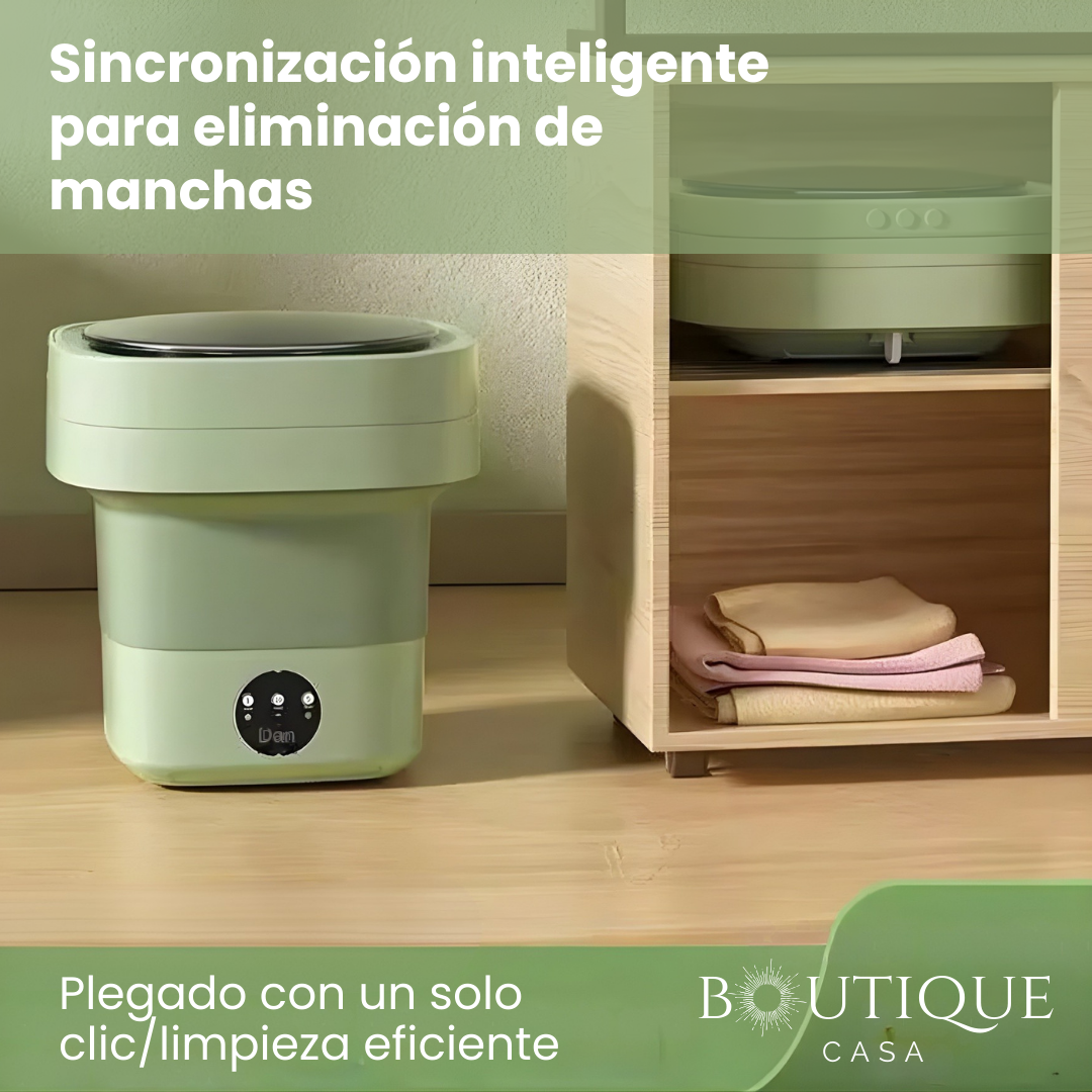 Mini Lavadora Plegable | MiniWash™