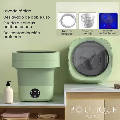 Mini Lavadora Plegable | MiniWash™