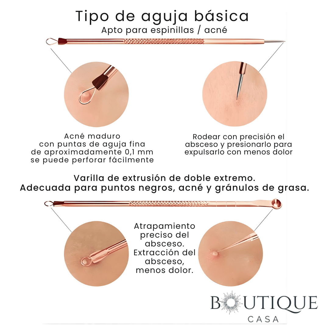 Kit Extractor Profesional de Acné | ClearSkin™