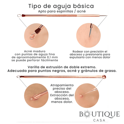 Kit Extractor Profesional de Acné | ClearSkin™