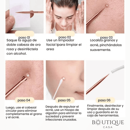 Kit Extractor Profesional de Acné | ClearSkin™