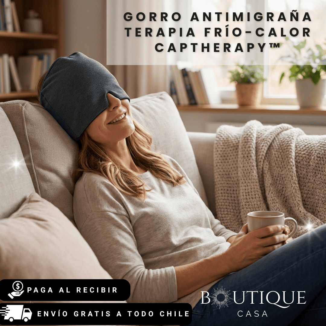 Gorro Antimigraña Terapia Frío-Calor | CapTherapy™
