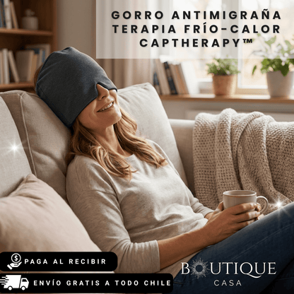 Gorro Antimigraña Terapia Frío-Calor | CapTherapy™