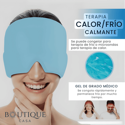 Gorro Antimigraña Terapia Frío-Calor | CapTherapy™